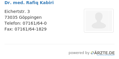 Dr med rafiq kabiri 583539