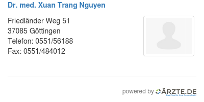 Dr med xuan trang nguyen