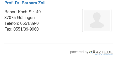 Prof dr barbara zoll 488615