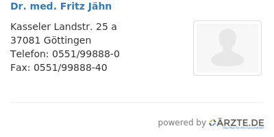 Dr med fritz jaehn