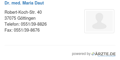 Dr med maria daut
