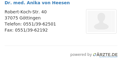 Dr med anika von heesen 647417