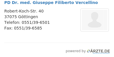 Pd dr med giuseppe filiberto vercellino