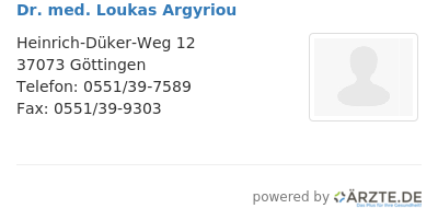 Dr med loukas argyriou