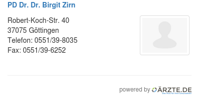 Pd dr dr birgit zirn 547361