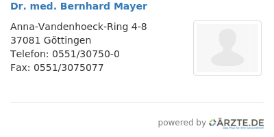 Dr med bernhard mayer 591677