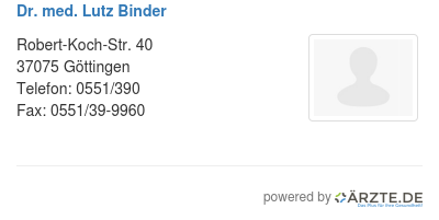 Dr med lutz binder 437174