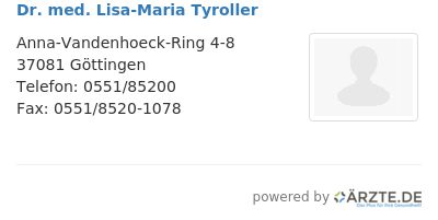 Dr med lisa maria tyroller