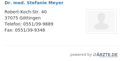 Dr med stefanie meyer 664268