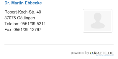 Dr martin ebbecke