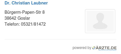 Dr christian laubner