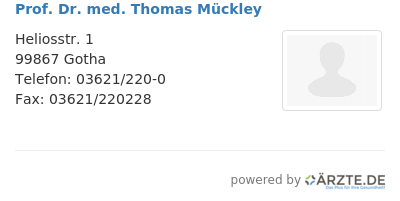 Prof dr med thomas mueckley 648012