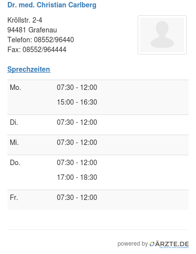 Dr med christian carlberg