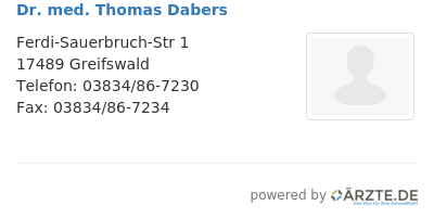 Dr med thomas dabers 665028