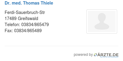 Dr med thomas thiele 346960