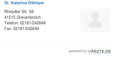 Dr katarina dikhtyar
