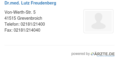 Dr med lutz freudenberg