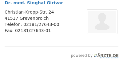 Dr med singhal girivar