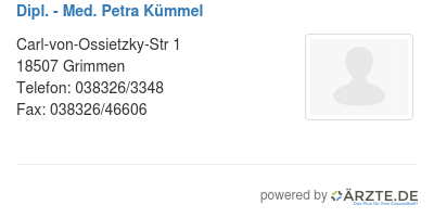 Dipl med petra kuemmel