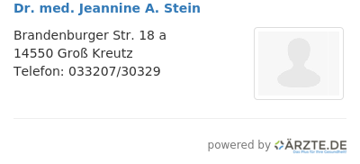 Dr med jeannine a stein 668710