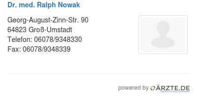 Dr med ralph nowak 298167