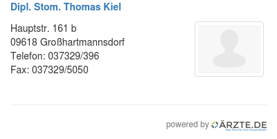 Dipl stom thomas kiel