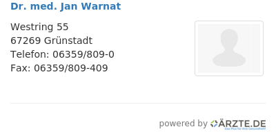 Dr med jan warnat 579177