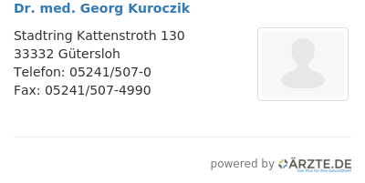 Dr med georg kuroczik