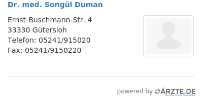 Dr med songuel duman