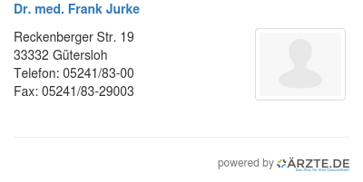 Dr med frank jurke 541172