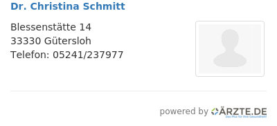Dr christina schmitt