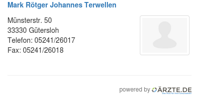 Mark roetger johannes terwellen