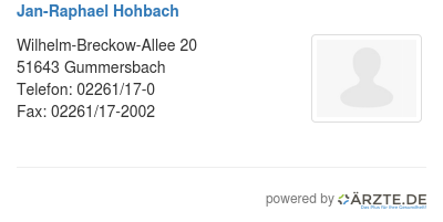 Jan raphael hohbach