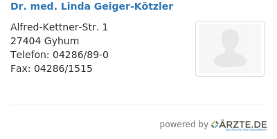 Dr med linda geiger koetzler