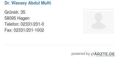 Dr wassey abdul mufti