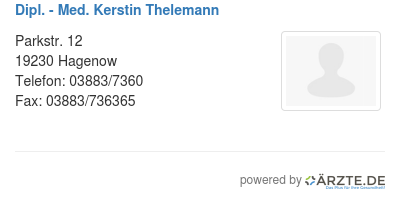 Dipl med kerstin thelemann