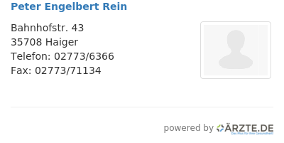 Peter engelbert rein