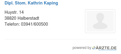 Dipl stom kathrin kaping