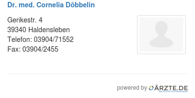 Dr med cornelia doebbelin 581504