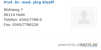 Prof dr med joerg kleeff 644254