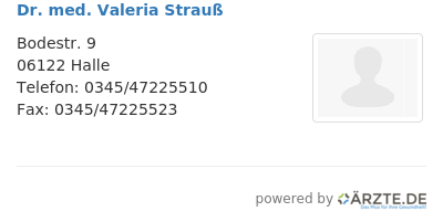 Dr med valeria strauss