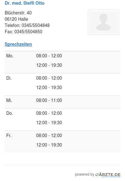 Dr med steffi otto 545617