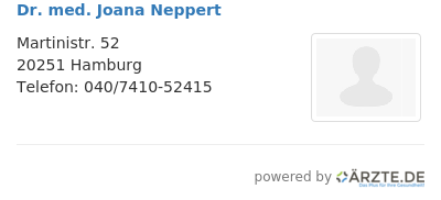 Dr med joana neppert