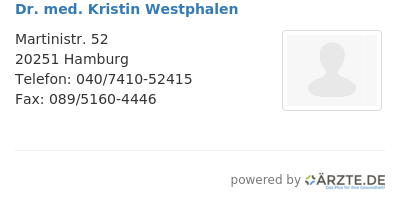 Dr med kristin westphalen