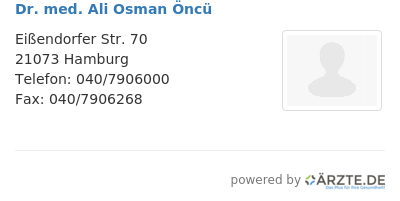 Dr med ali osman oencue