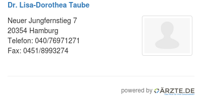 Dr lisa dorothea taube