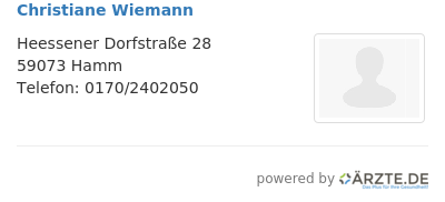 Christiane wiemann