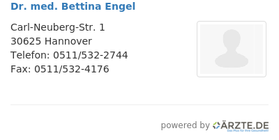 Dr med bettina engel