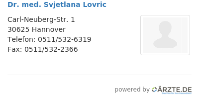Dr med svjetlana lovric