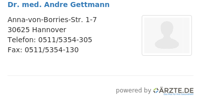 Dr med andre gettmann